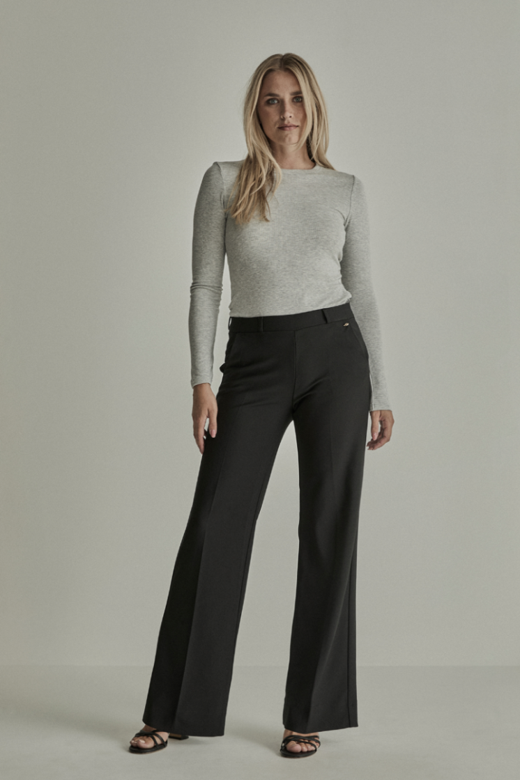 MIRA TWILL JERSEY BLACK